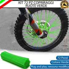 COPRIRAGGI RUOTE MOTO VERDE 72