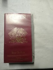 QUEEN BOX OF FLIX 'GREATEST FLIX AND GREATEST FLIX 2' (2 VHS + COFANETTO)