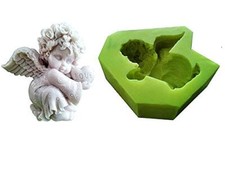 Stampo Silicone Bambino Angelo Cuore Candele Calchi in silicone L.20938