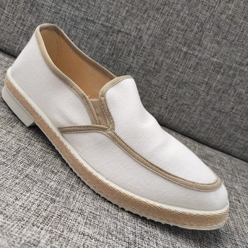 Scarpe uomo mocassino tela - uomo,
