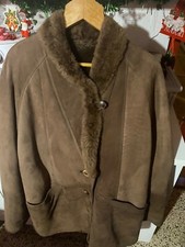 montone donna usato beige 