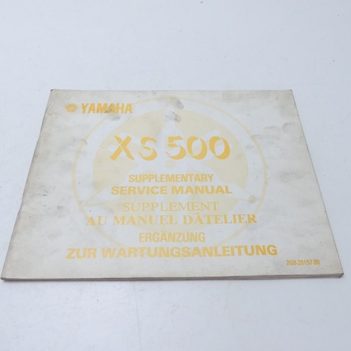 Yamaha 500 supplemento - 500,