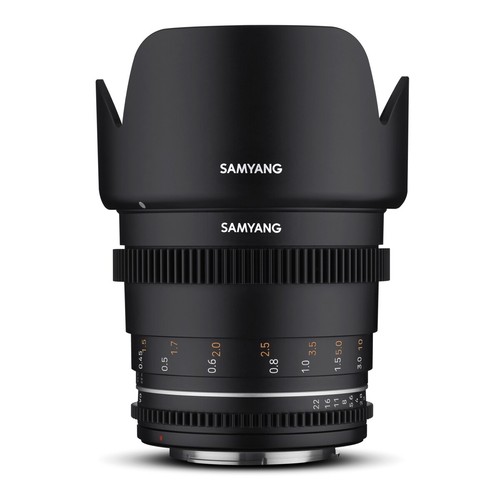 Samyang 50mm vdslr mk2 - mf,
