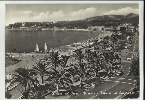 Varazze vecchia cartolina - varazze,
