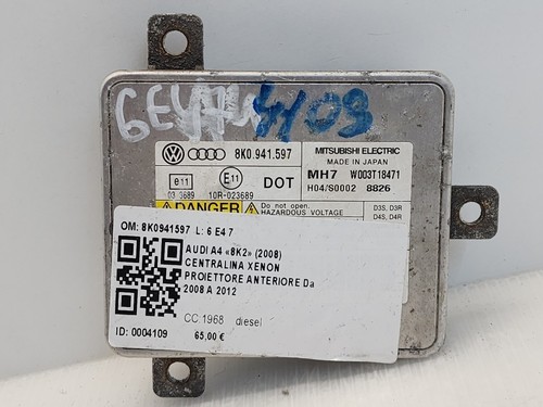 Centralina xenon per audi - centralina,