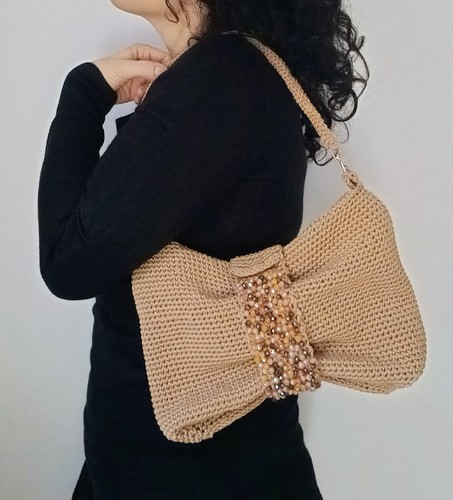 Borsa fiocco fatta - fiocco, a