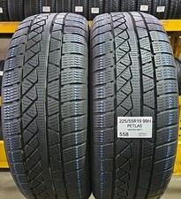 2x GOMME USATE TERMICHE 225/55R19 99H PETLAS PNEUMATICI  USATI 2255519 225/55/19
