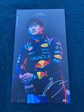 Yuki Tsunoda Scheda Pilota Ufficiale 2025 - Red Bull Racing Grand Prix F1 