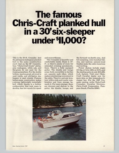 1967 carta pubblicitaria chris - 1967,