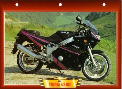 Fiche moto yamaha - :, 600
