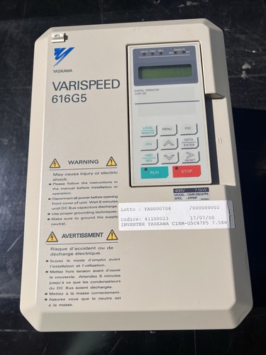 Yaskawa cimr g5c47p5 inverter - yaskawa,