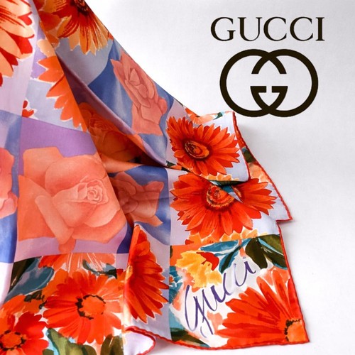Sciarpa seta grande gucci - di,