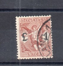 ITALIA REGNO 1924 - Segnatasse per vaglia - (o) 1 Lira  #SV4