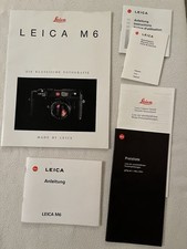 Leica M 6 Brochure Fotografia