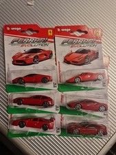 lotto ferrari burago 1/64
