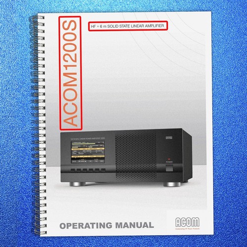 Acom 1200s solid state linear - acom,