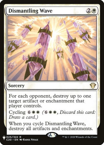Dismantling wave the list - ~, [