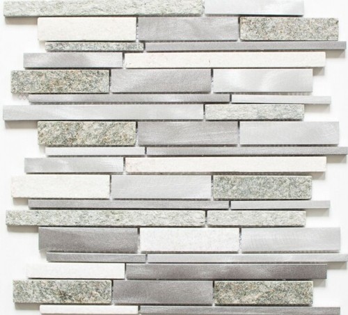 Piastrella mosaico quarzite