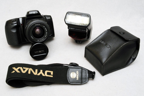Minolta dynax 500si con - minolta,