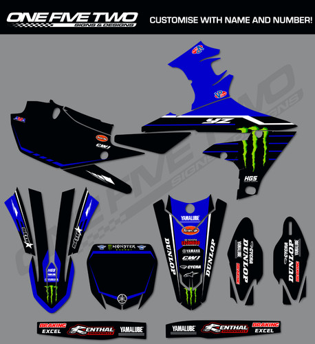 Grafica motocross yamaha - motocross,