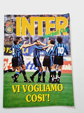 INTER FOOTBALL CLUB 4 APRILE 1993 +FASCICOLO ROMANZO INTER -ENRICO RUGGERI