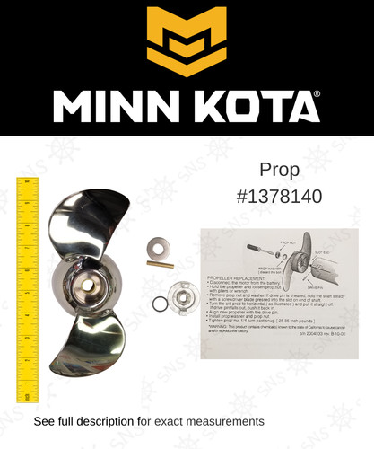 Kit elica minn kota acciaio - minn,