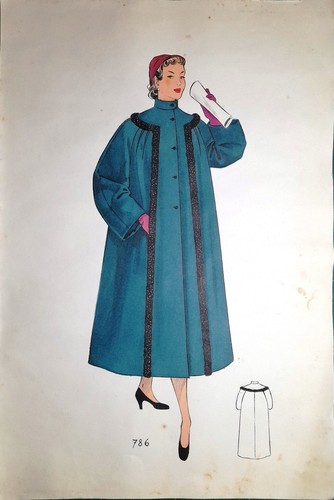 Stampa antica moda - antica, femminile