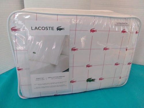 Set lenzuola lacoste pezzi - lacoste, 4