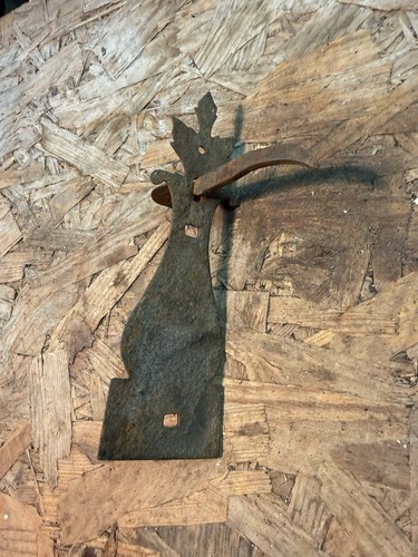 Maniglia placca ferro - maniglia,
