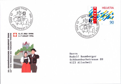Svizzera lettera sst thun - lettera,