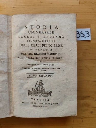 Storia universale sacra - , e