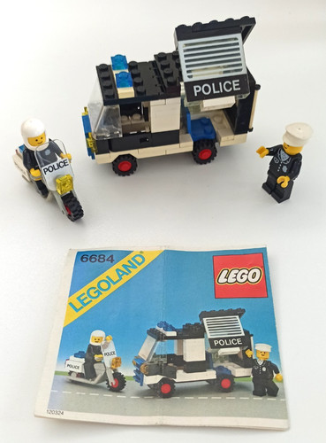 Lego 6684 police patrol squad - police,