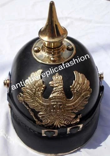 Casco pickelhaube pelle da - pickelhaube,