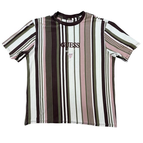 Shirt guess marrone oliva - guess,