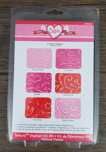 Sizzix texturz starter kit - sizzix, #6