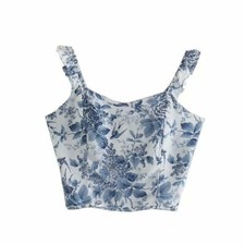 Top donna boho vintage sera