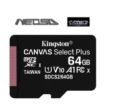 Scheda micro SD Kingston 64 GB