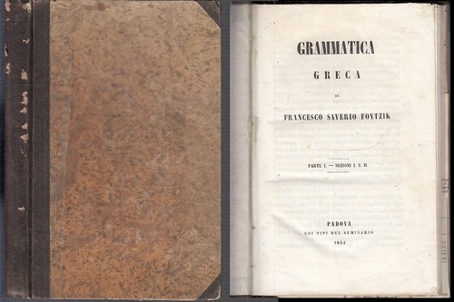 Grammatica greca parte i - grammatica,