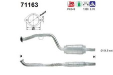 100 KW 136 CV CATALIZZATORE PER Mercedes Classe C W202 C 200