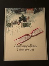 Biglietto di Natale vintage