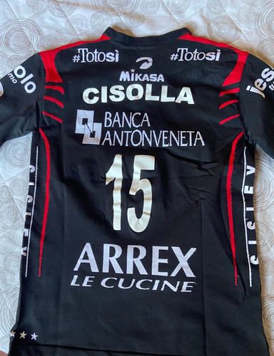 Maglia match worn volley - maglia,