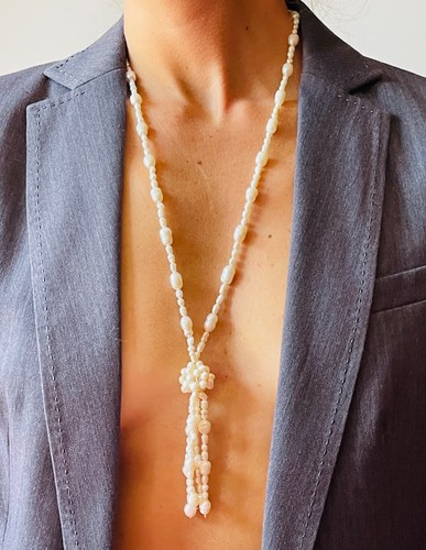 Collana perle fiume - di,