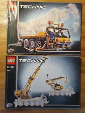 Istruzioni Costruzione Originali LEGO Technic 8421 - Carro Gru Pneumatico con Motore, Ottimo