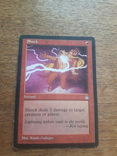 Shock carta magic - shock, mtg