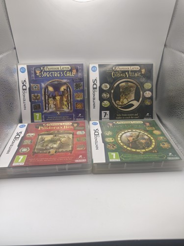 Professor layton collezione - professor, 4x