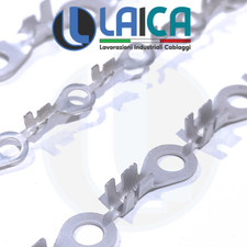 CAPICORDA OCCHIELLO FORO 3 4 5 6 8 10 12mm sez. 0,5  1,0  1,5  2,5  4  6mm2 10pz