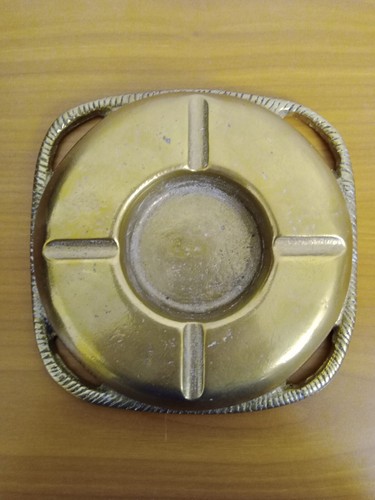 Posacenere ottone pesante - ottone,