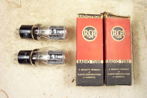 Due nuovi rca 2a3 - nuovi,,