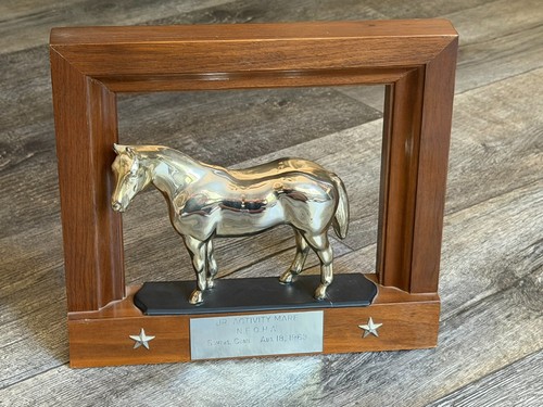 Statua cavallo trofeo figurina - cavallo,