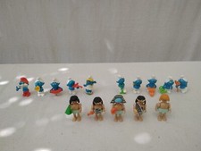 SORPRESINE COMPONIBILI KINDER I PUFFI (1996) E GLI EGIZIANI (1997) raro lotto